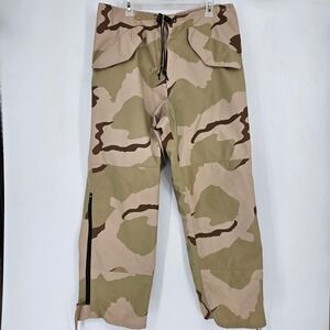 US Army Trousers Mens Medium Extended Cold Weather Desert Camouflage Gore Seam